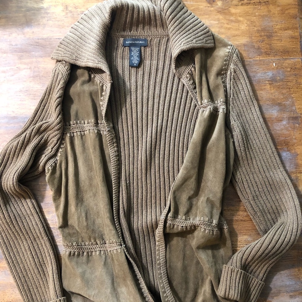 Banana Republic Women’s Long Sweater Medium Brown